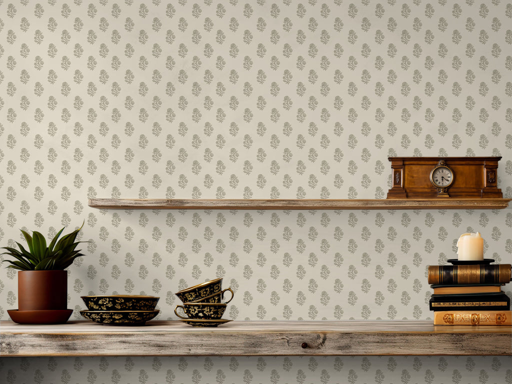 Prudence Peel and Stick Removable Wallpaper by Daphne and Sage