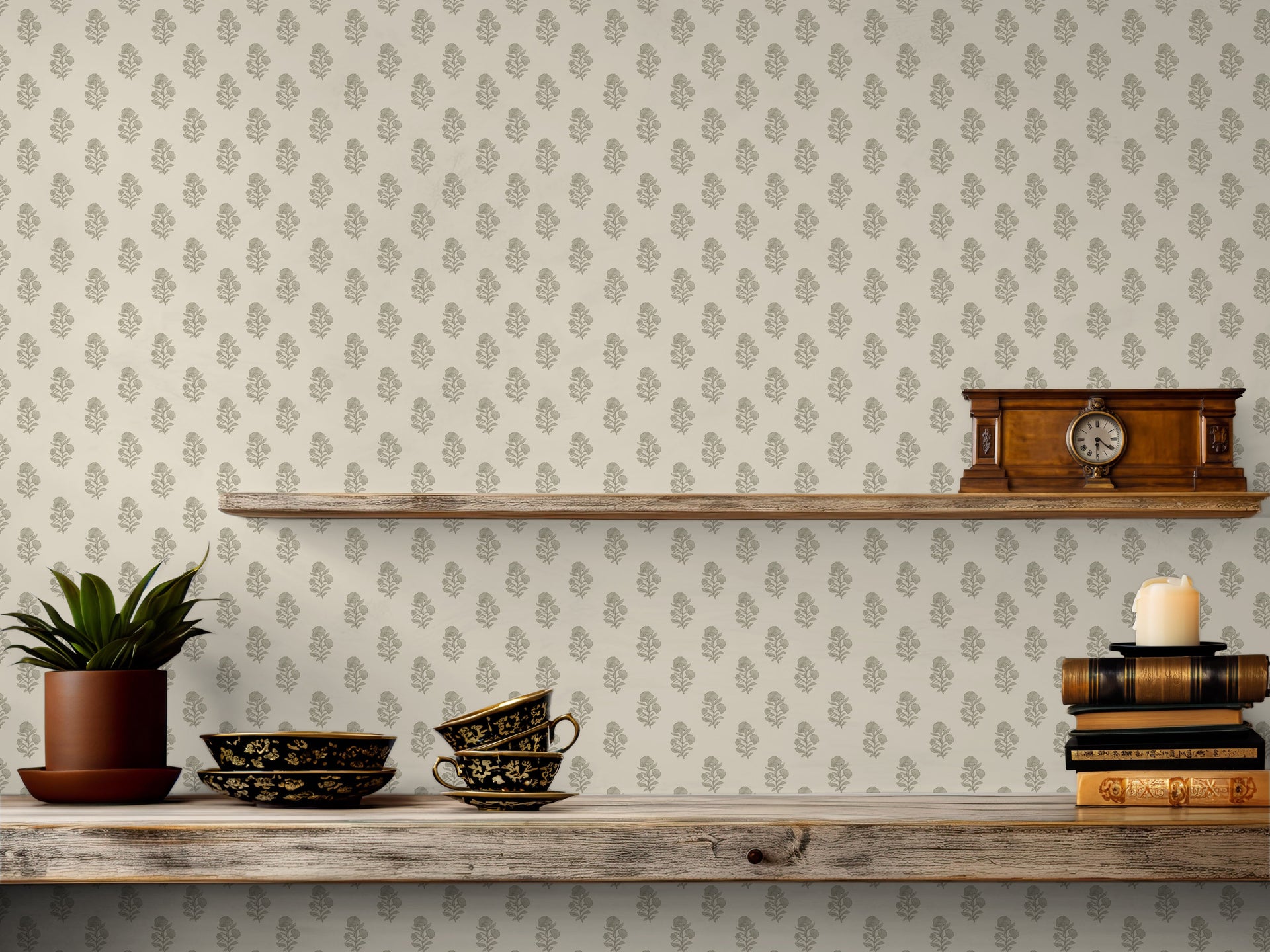 Prudence Peel and Stick Removable Wallpaper by Daphne and Sage