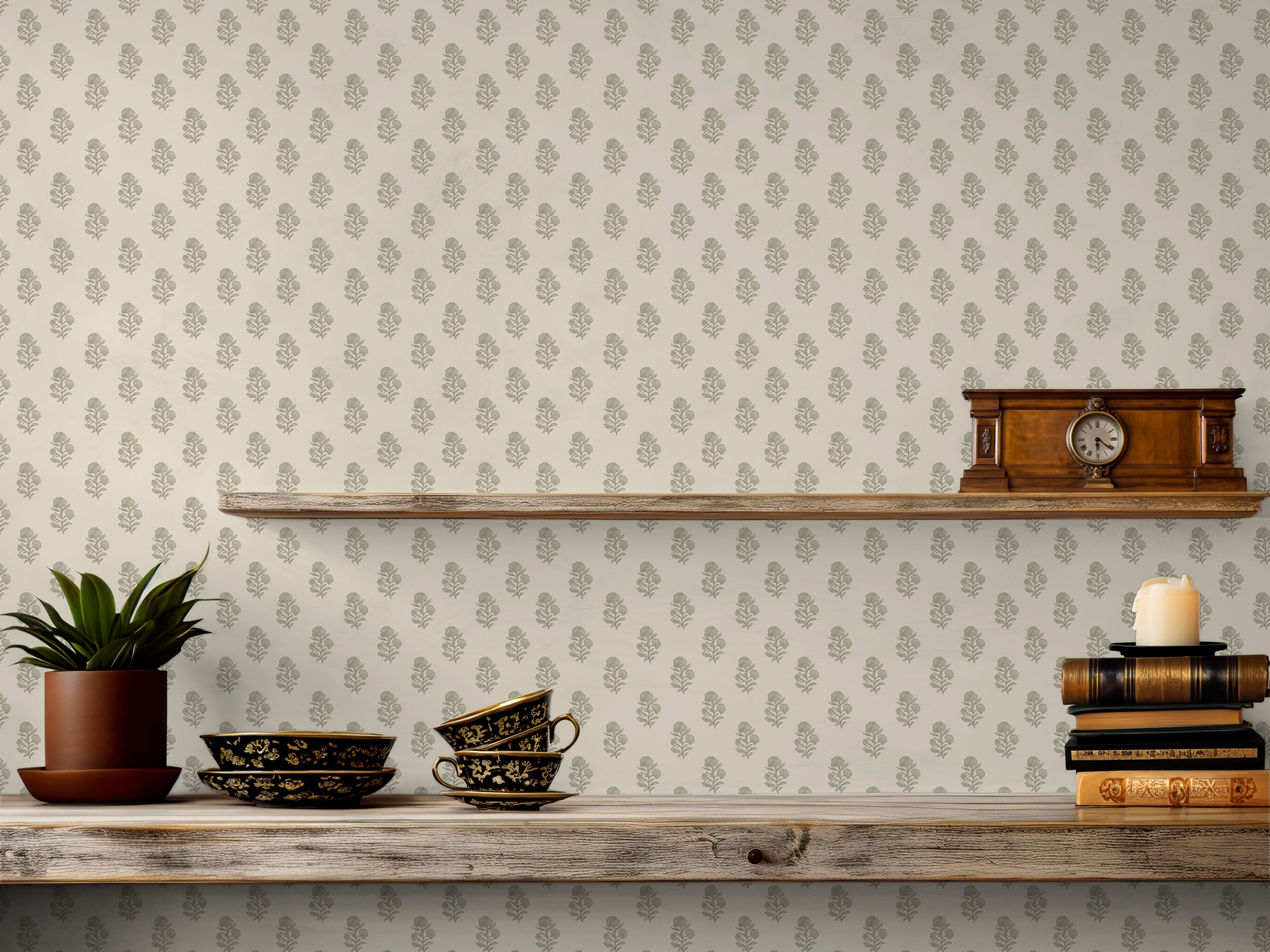 Prudence Peel and Stick Removable Wallpaper by Daphne and Sage