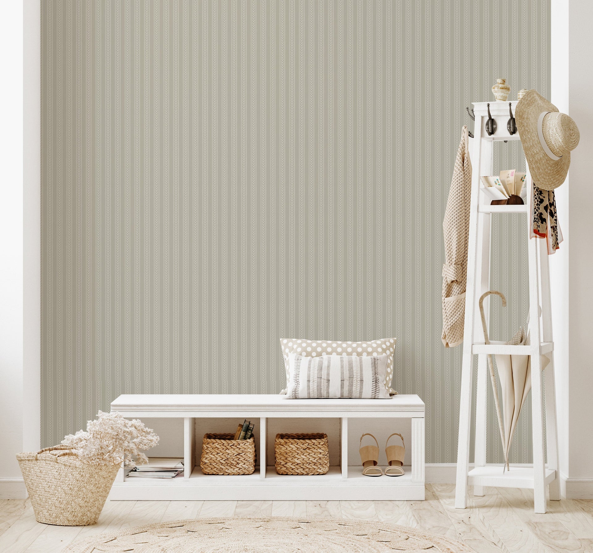 Elovie Removable Peel and Stick Wallpaper by Quirky Paisley Designs