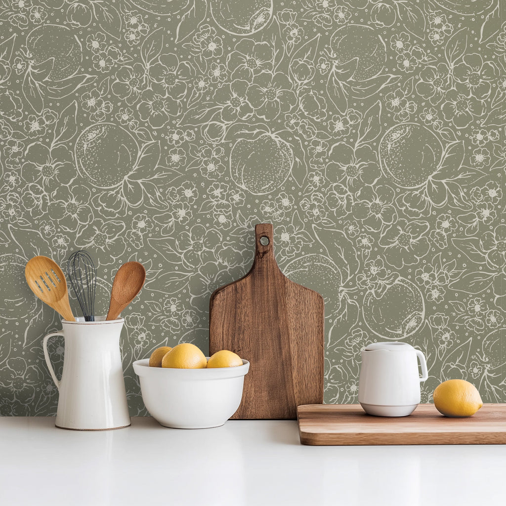 Idyllic Wallpaper by Arbor & Ash Studio