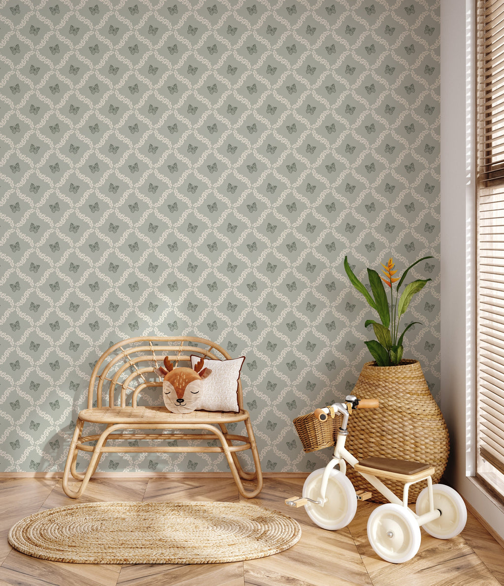 Reverie Removable Peel and Stick Wallpaper by Fede Volpato