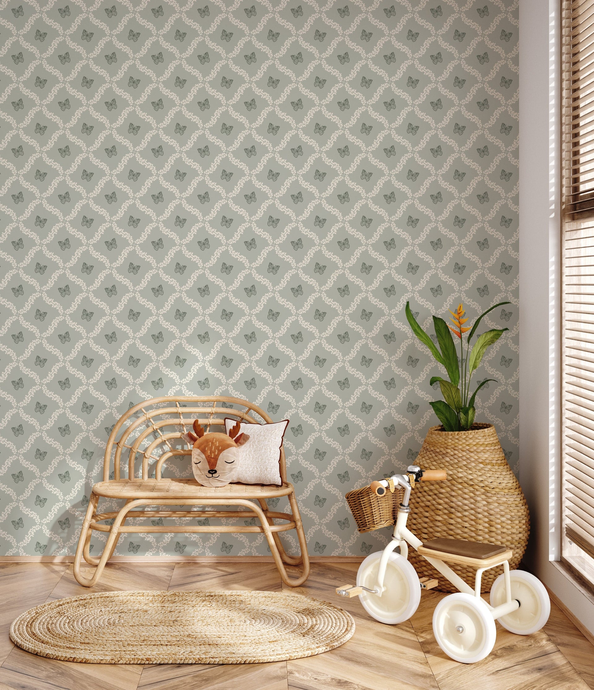 Reverie Removable Peel and Stick Wallpaper by Fede Volpato