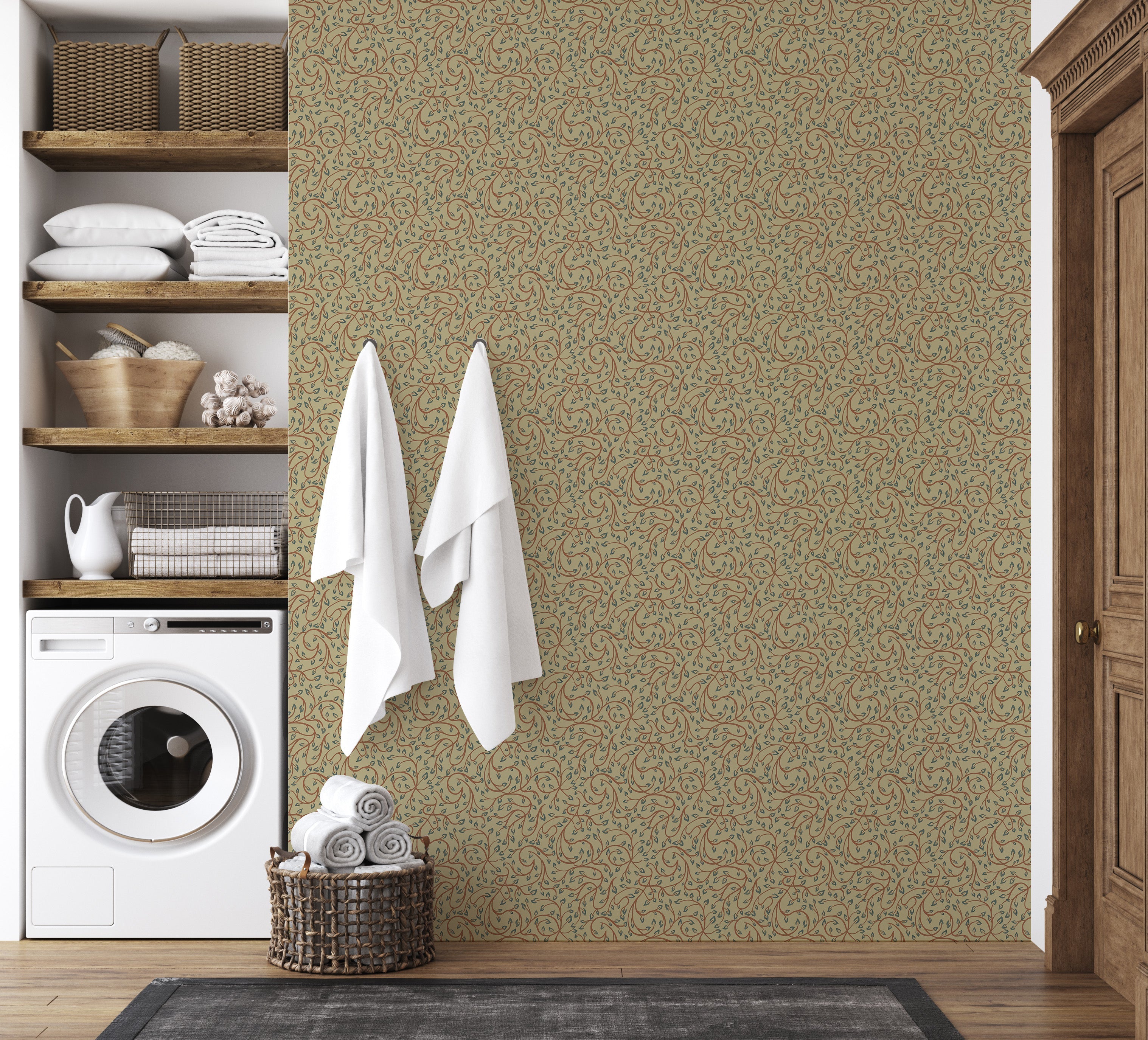 Humphrey Wallpaper by Karen and Marisa Designs