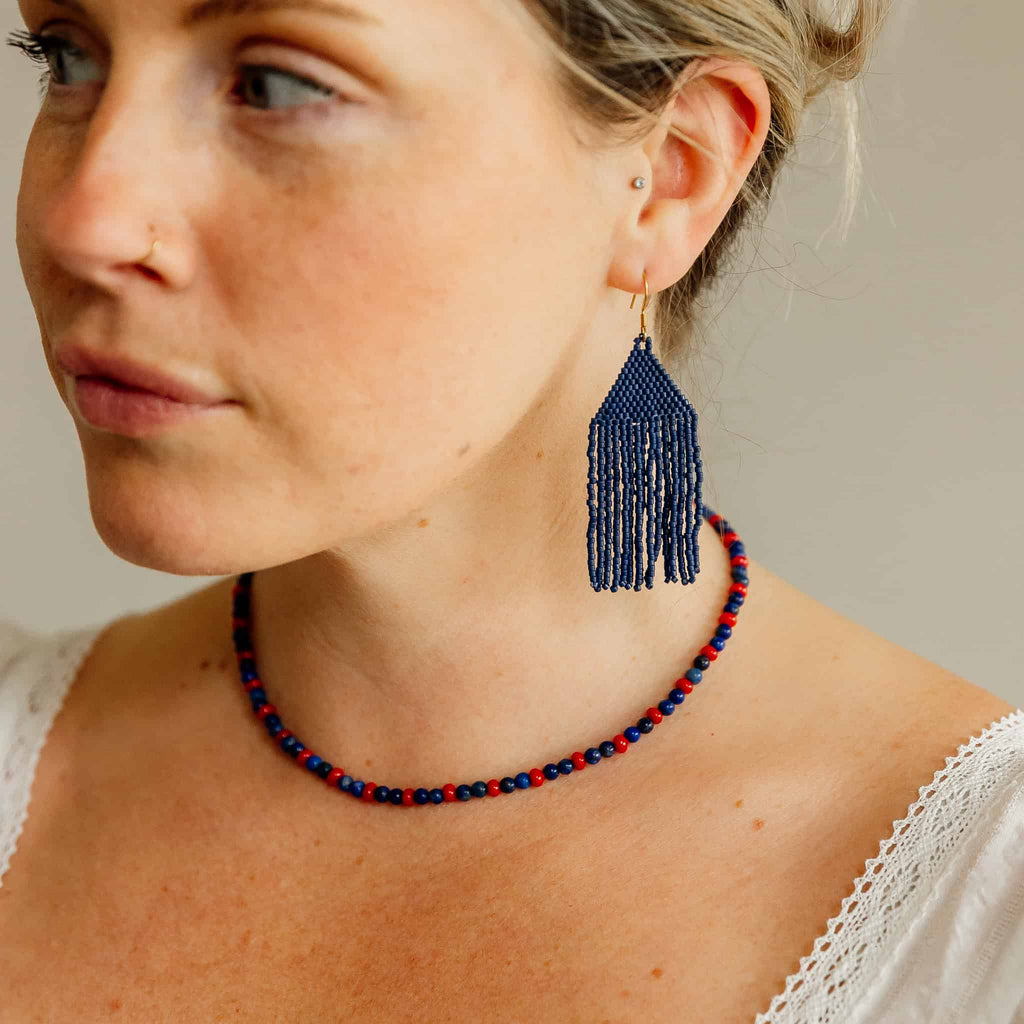 Sailor Beaded Necklace