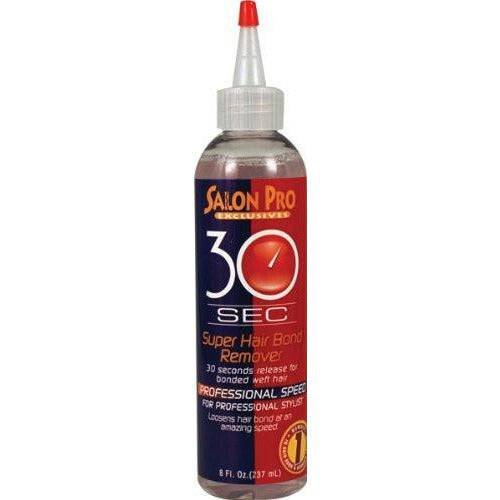 Bottle of Salon Pro 30 Sec Heat Protecting Holding Spray for hair styling