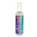 Bottle of Salon Pro 30 Sec Oil-Free Weave Shining Spray for instant hair gloss