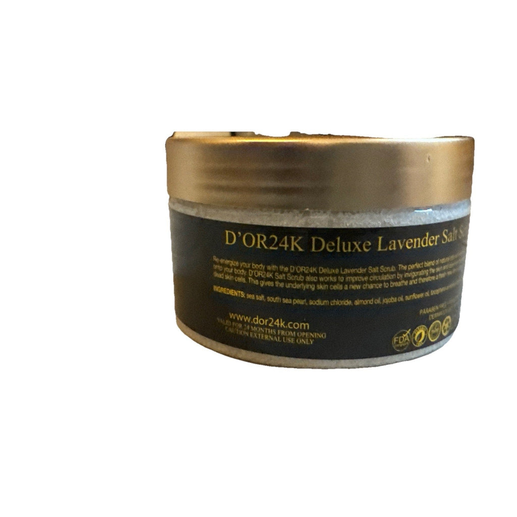 Lavender Sea Salt Body Scrub for Silky Smooth Radiant Skin