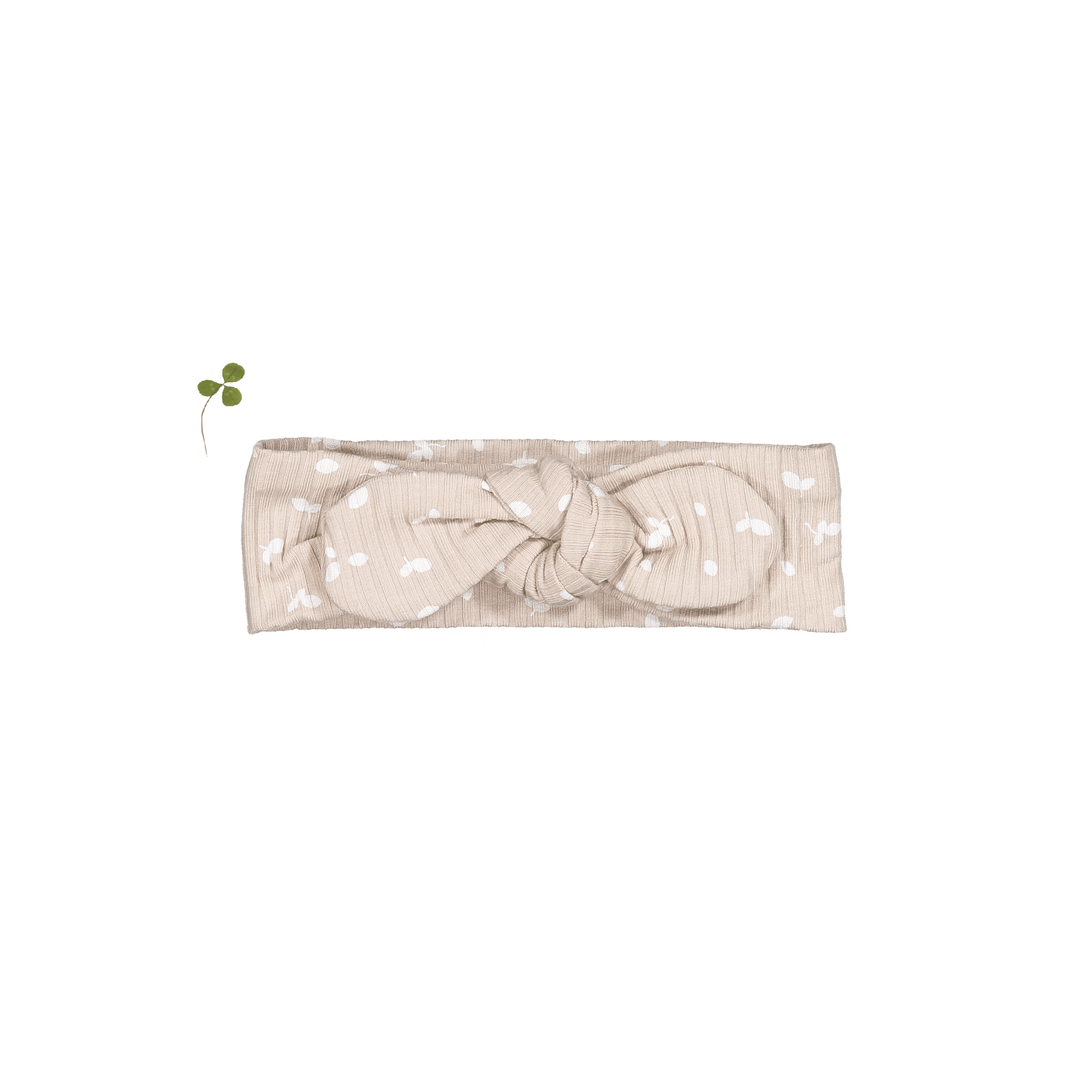The Printed Headband  - Sand Petal