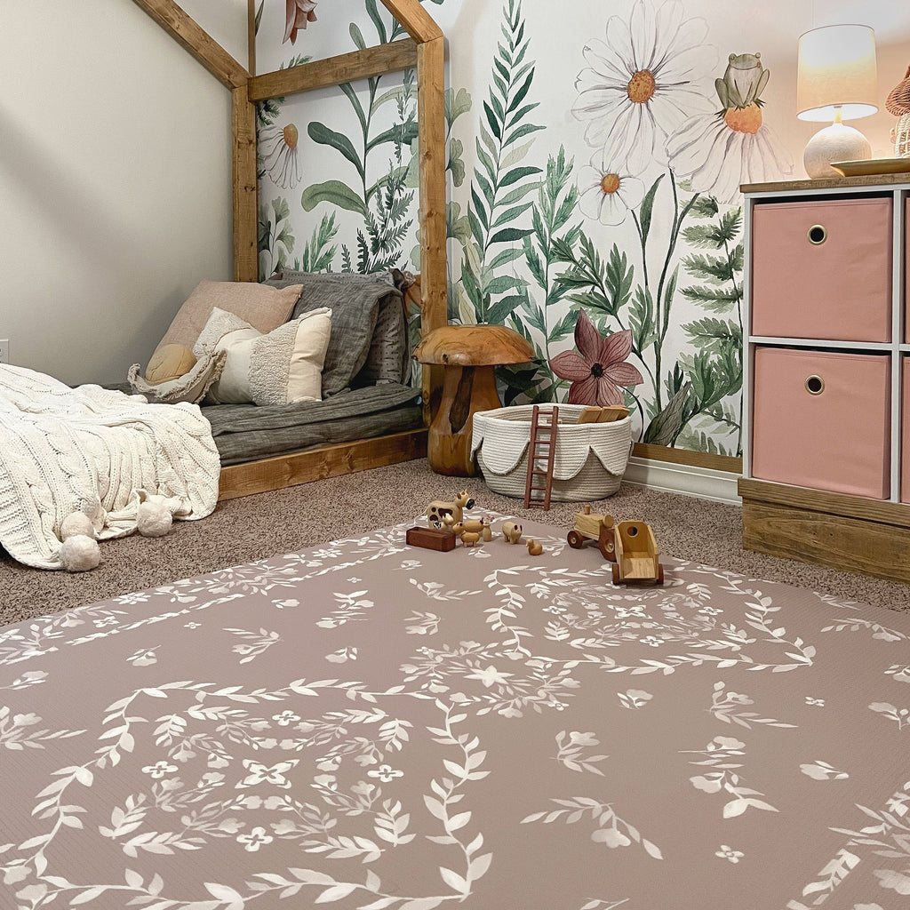 The August Rose Sand Shwally Playmat