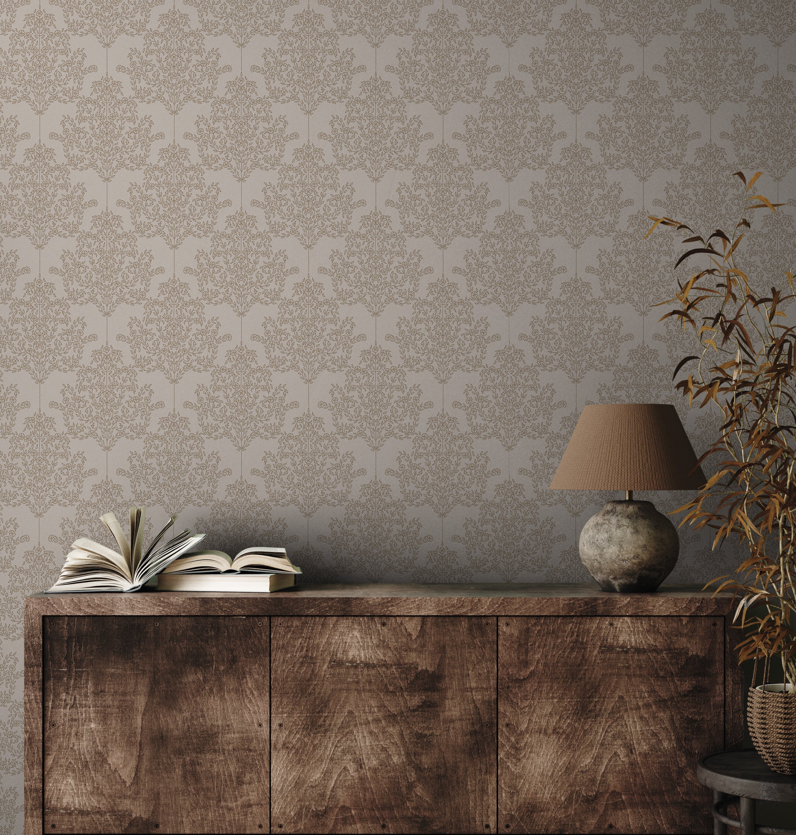 Adelae Peel and Stick Removable Wallpaper by Quirky Paisley