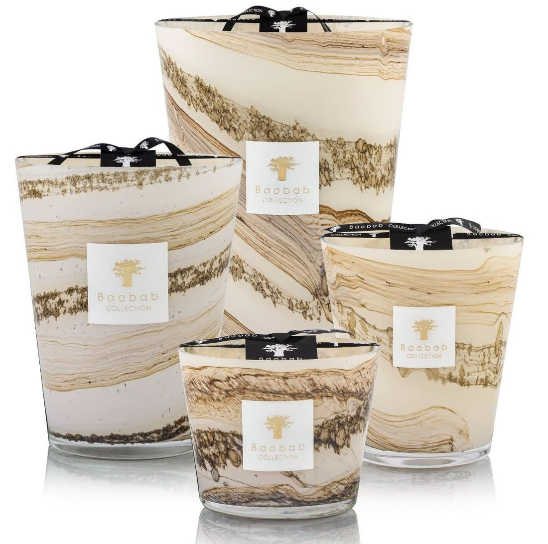 Sand Siloli Max 35 Scented Candle with Organic Wood Fragrance