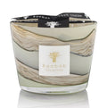 Baobab Collection Sand Sonora Max 10 candle in hand-blown celadon and blue-gray glass