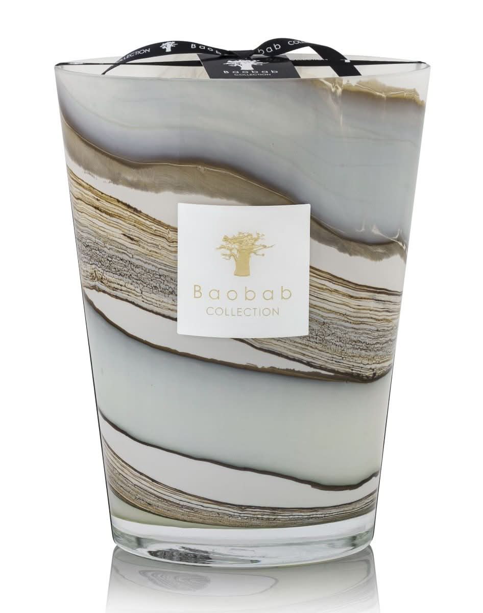 Baobab Collection Sand Sonora Max 24 decorative glass candle