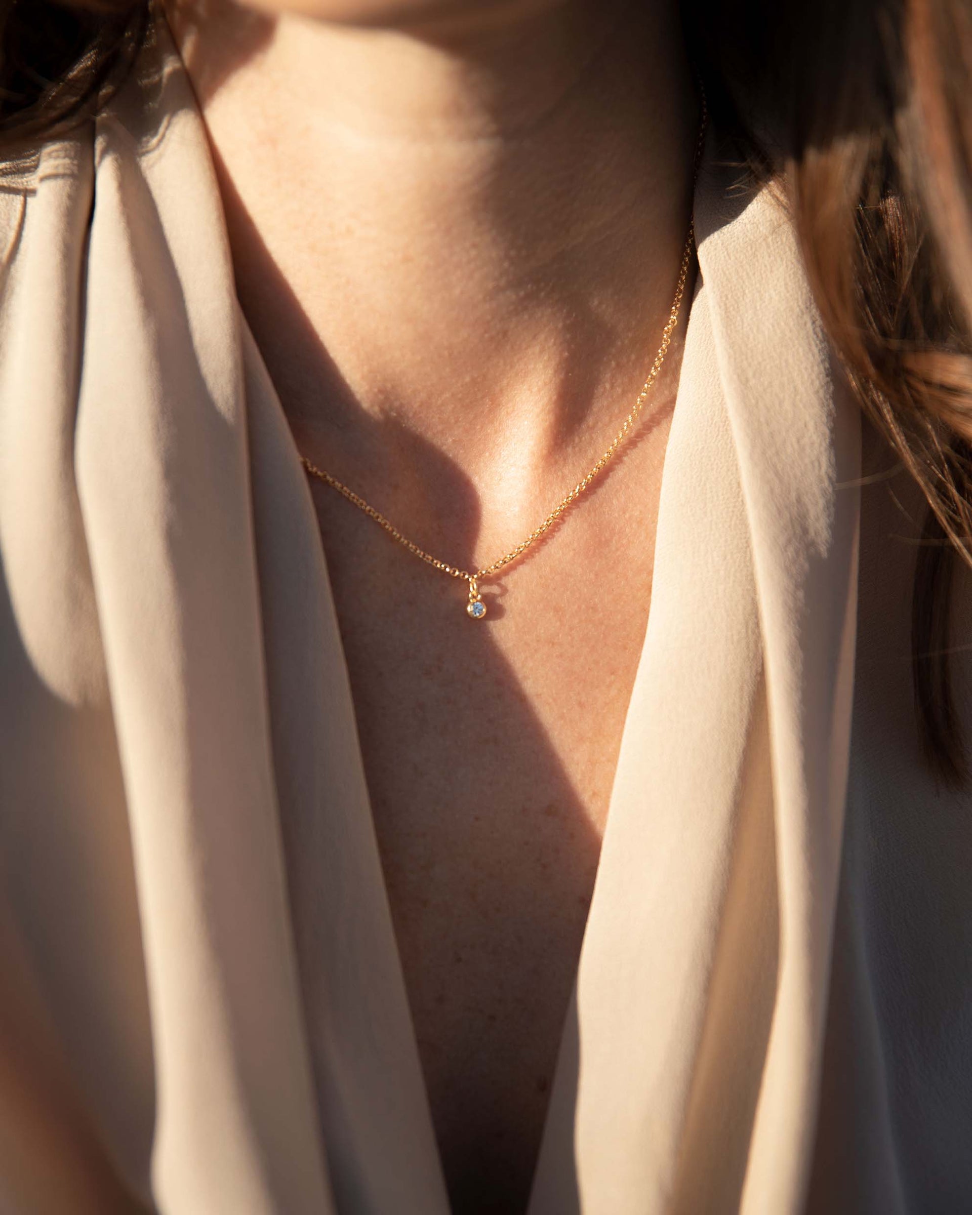 Sapphire Trio Set in Gold
