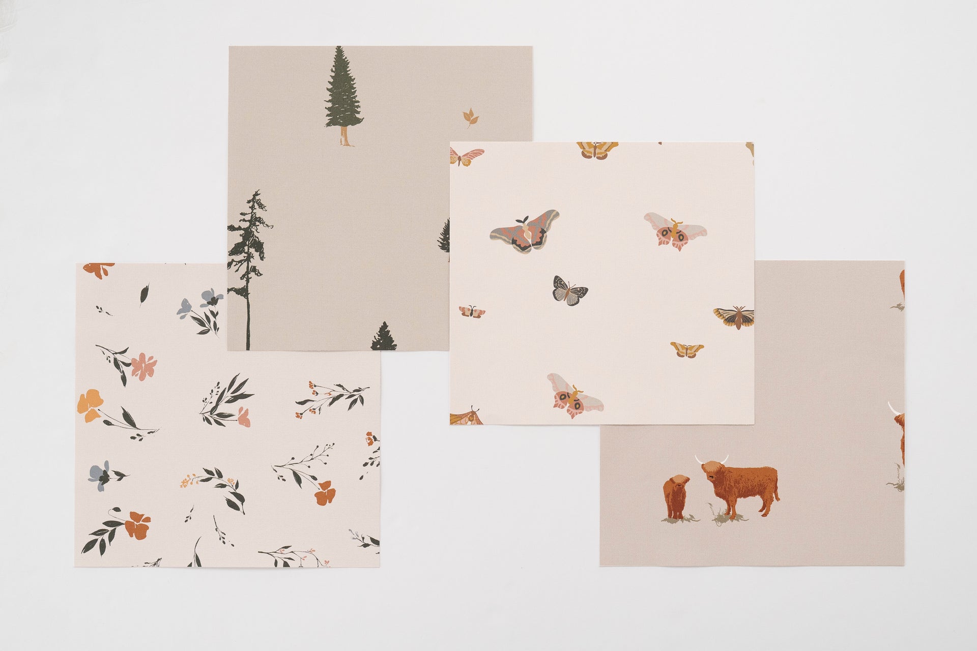 Cow Print Nursery Wallpaper Peel and Stick Wall Decor