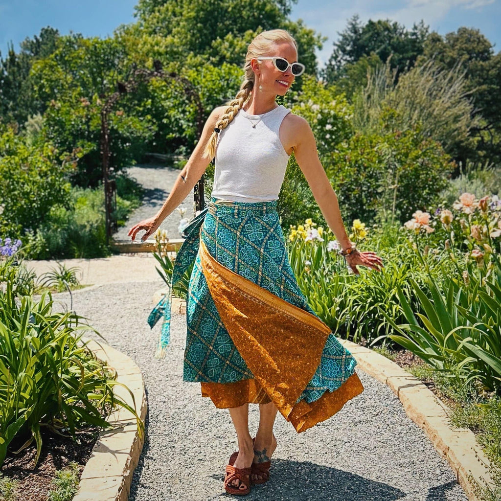 Original Sari Wrap Skirt