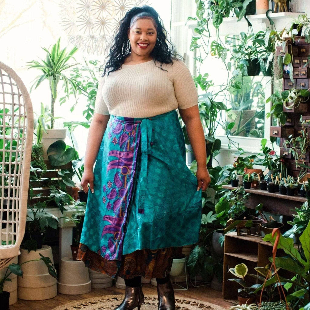 Original Sari Wrap Skirt