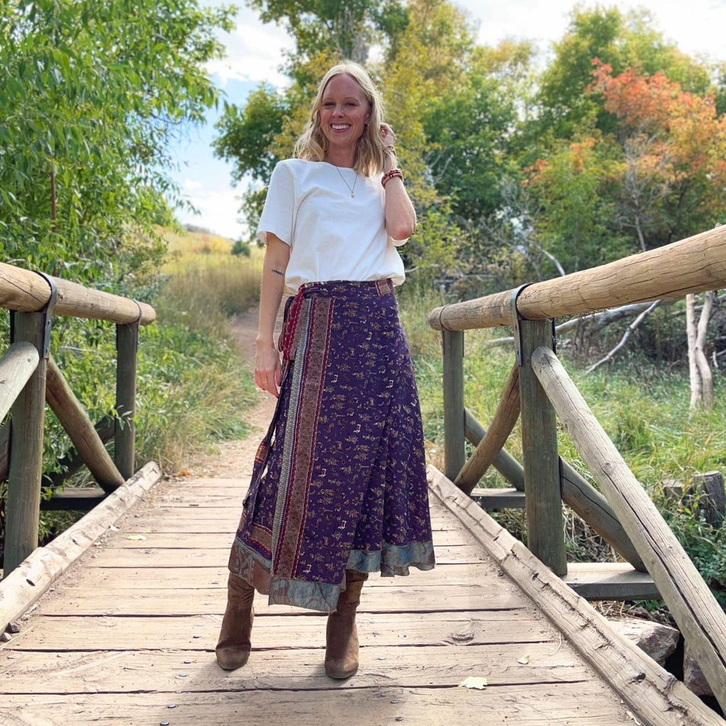 Original Sari Wrap Skirt