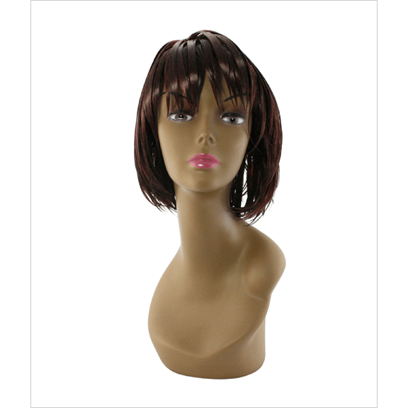 Elegant Sasha Synthetic Wig with high-quality natural-looking fibers for a sophisticated hairstyle.