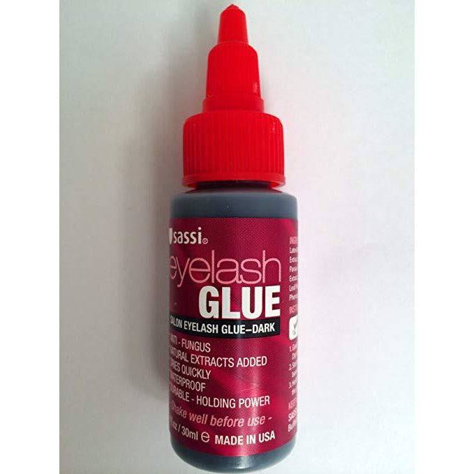 Sassi Eyelash Glue and Remover bottle for professional strip and flare lash application