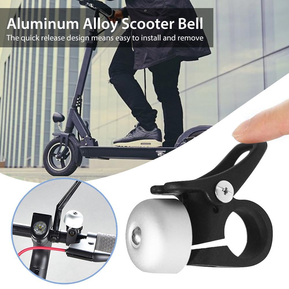 Aluminum Alloy Scooter and Bike Bell with Quick Release