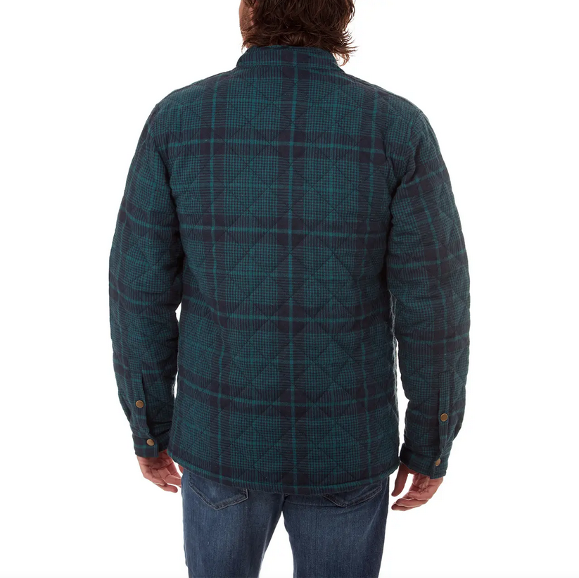 Leon Quilted Flannel Jacket – Comfortable Cotton Blend Outerwear