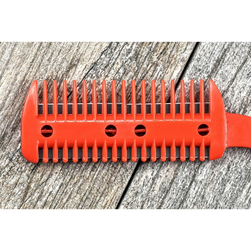 Razor Comb Hair Trimmer with 5 Extra Blades for Precision Styling