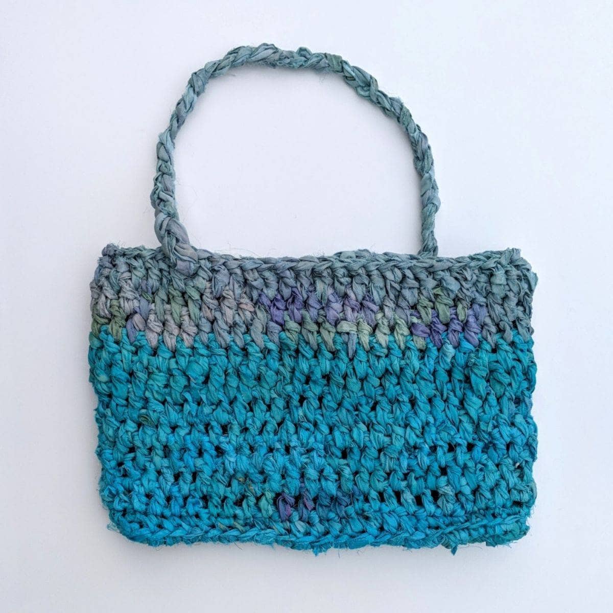 Sea Waves Beach Bag Crochet Pattern - Coastal Bohemian Style