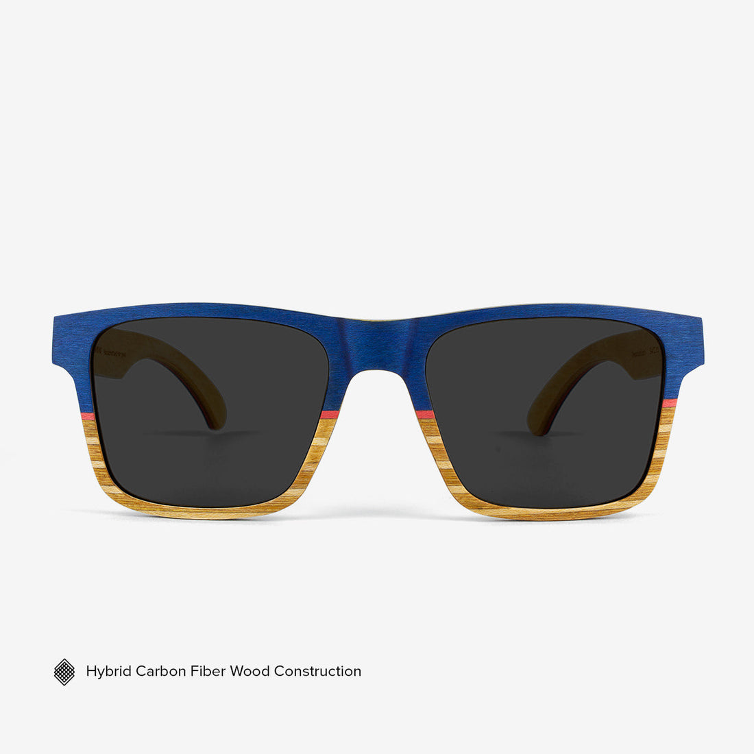 Sebastian Maritime Wood & Carbon Fiber Sunglasses - Unisex