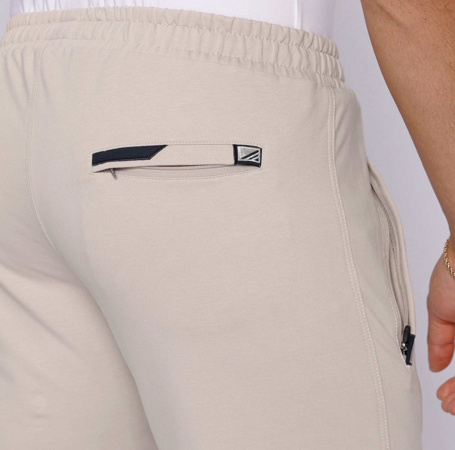 Men's Athletic Straight Fit Sweatpants in Grey - Image 36
