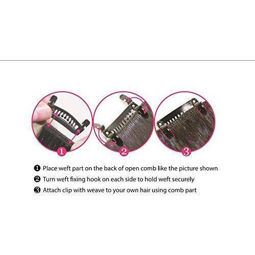Selfit Hair Styling Clips, 12 Piece Set for Professional Hold