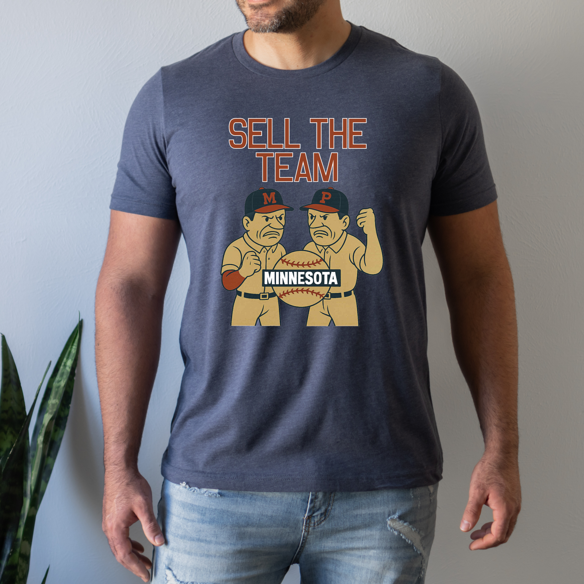 Sell the Team Minnesota Baseball Tee