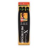 Sensationnel X-Pression 3X Pre-Stretched 58-inch braiding hair in 3T1B/DBlue/LBlue color blend