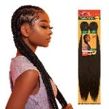 Sensationnel X-Pression Pre-Stretched Braiding Hair in vibrant pink color