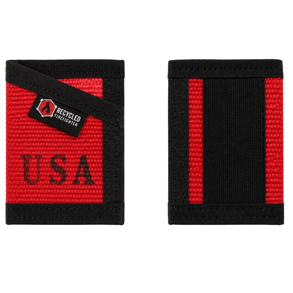 Sergeant Wallet: Minimalist Front-Pocket Wallet, Firehose Edition