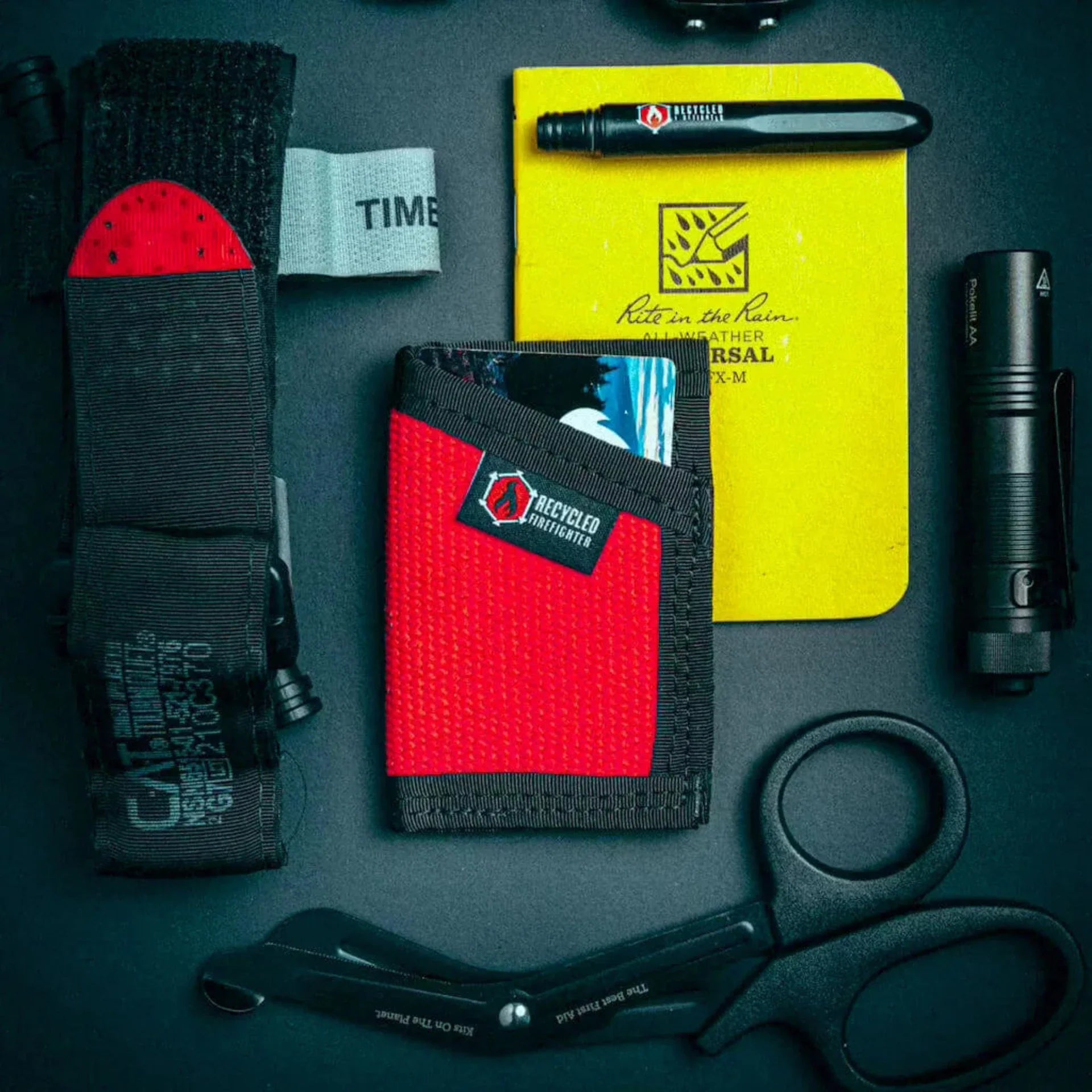 Sergeant Minimalist Front-Pocket Wallet - Firehose Edition