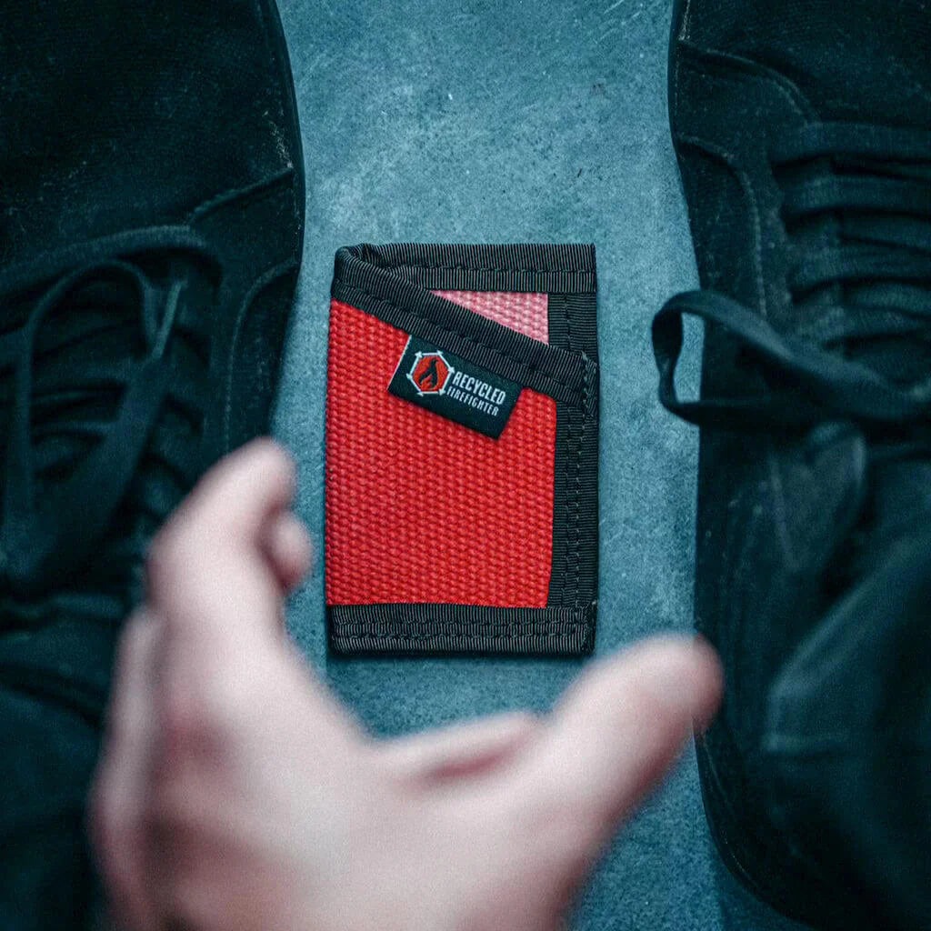 Sergeant Wallet: Minimalist Front-Pocket Wallet, Firehose Edition
