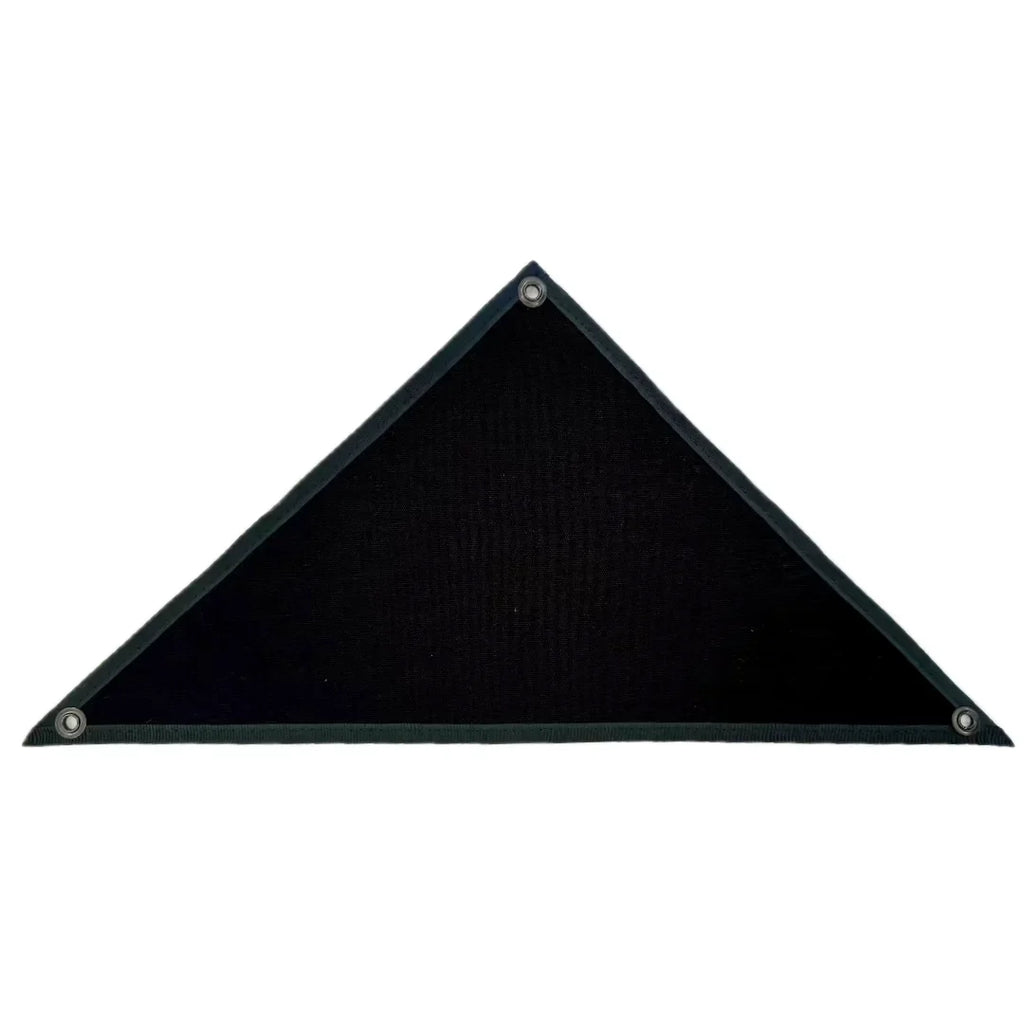 Service Star Triangle Flag Wall Art - Industrial Fire Hose Decor