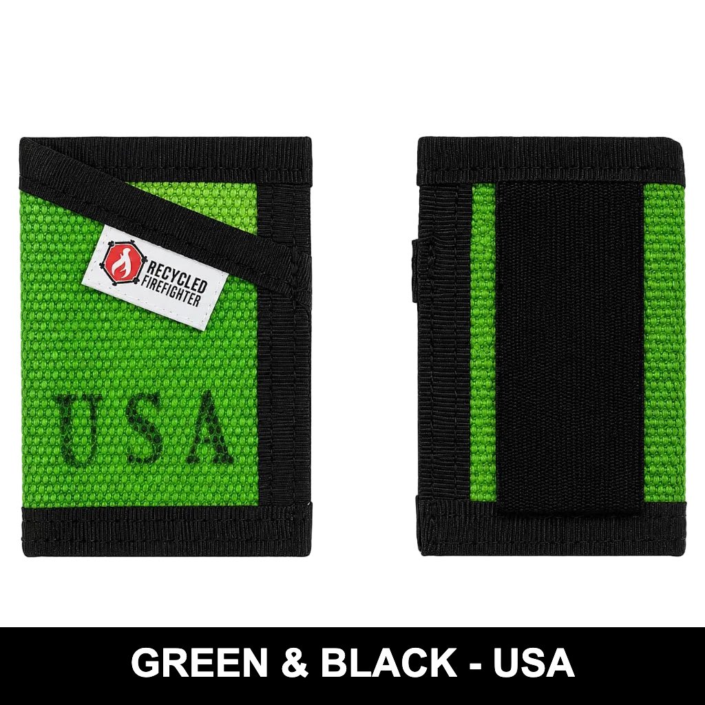 Sergeant Wallet: Minimalist Front-Pocket Wallet, Firehose Edition