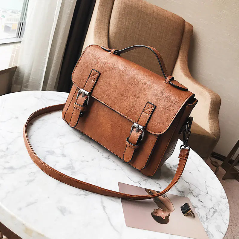 Messenger Bag, Commuter Bag, Small Square Bag