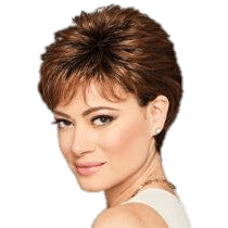 Shape Up Textured Wave Women's Wig in Medium or Light Brown