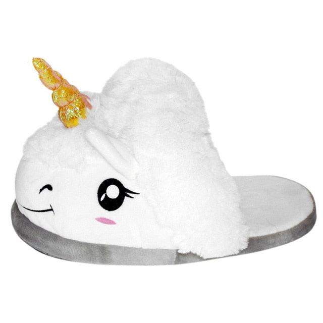 Cute Shark Slippers for Women & Girls - Plush Warm Home Footwear