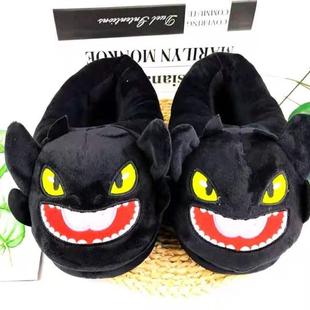 Cute Shark Slippers for Women & Girls - Plush Warm Home Footwear