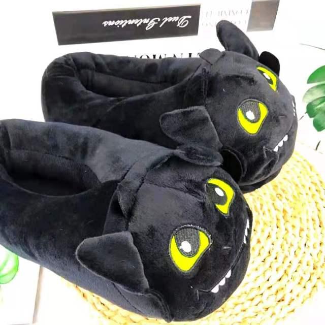Cute Shark Slippers for Women & Girls - Plush Warm Home Footwear