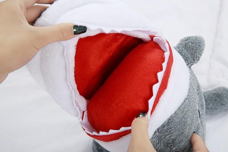 Cute Shark Slippers for Women & Girls - Plush Warm Home Footwear