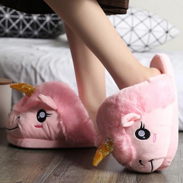 Cute Shark Slippers for Women & Girls - Plush Warm Home Footwear