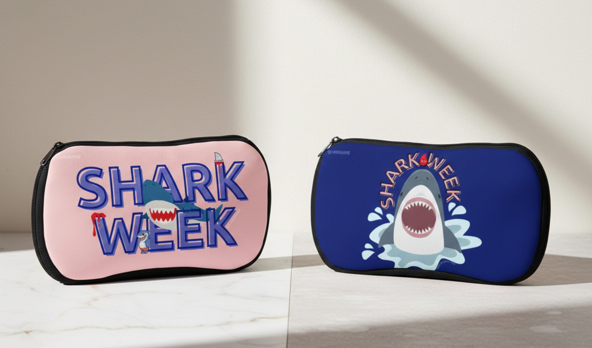 Shark Week Toiletry Bag