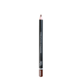 Dark Brown waterproof eye and lip pencil with built-in sharpener cap