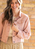 Shea Blush Lightweight Denim Jacket | Light Wash